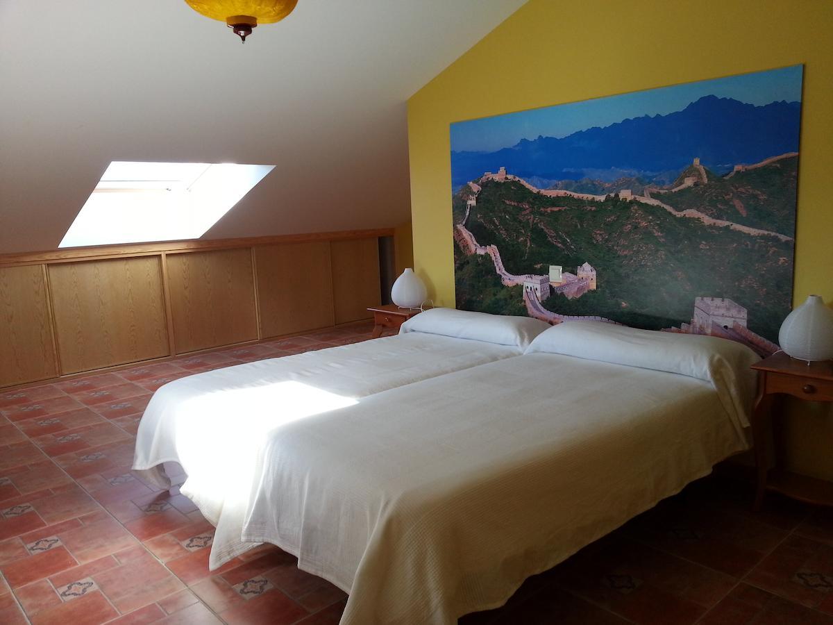 Hotel Rural La Casa Del Tio Telesforo Trescasas Kamer foto